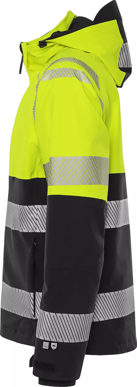 Fristads 300964-196, High Vis Functional Stretch Jacket Class 1 4690 GLS, image 3, gallery thumbnail