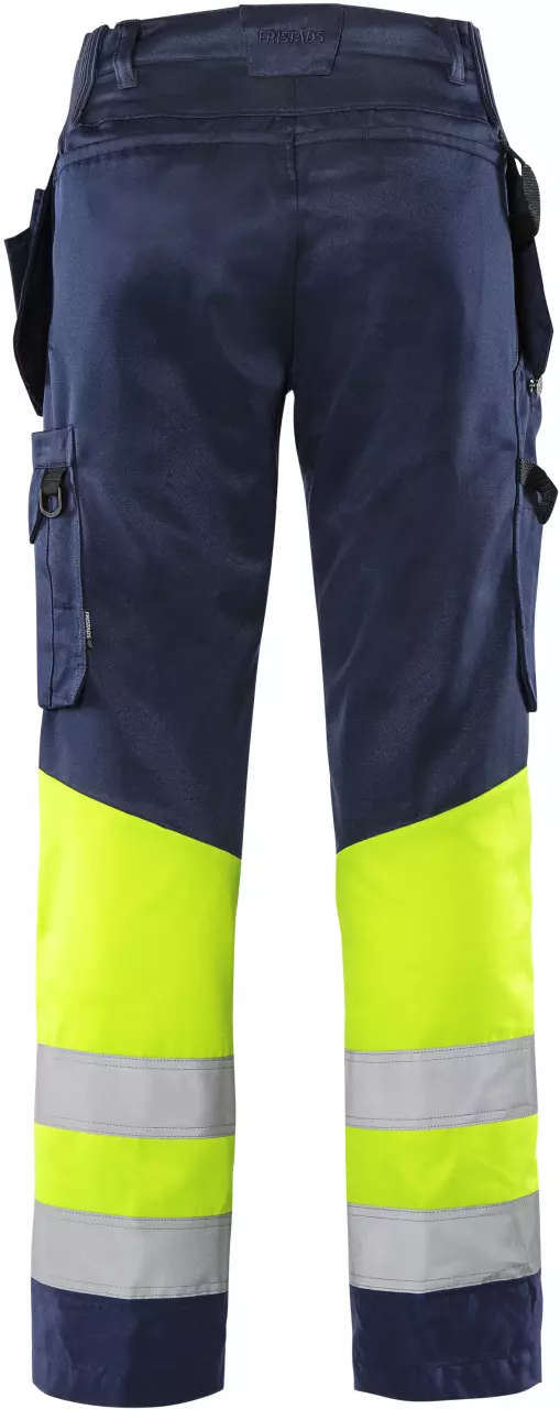 Fristads 131975-171, Green High Vis Handwerkerhose Klasse 1 2640 GPLU, image 2, gallery thumbnail