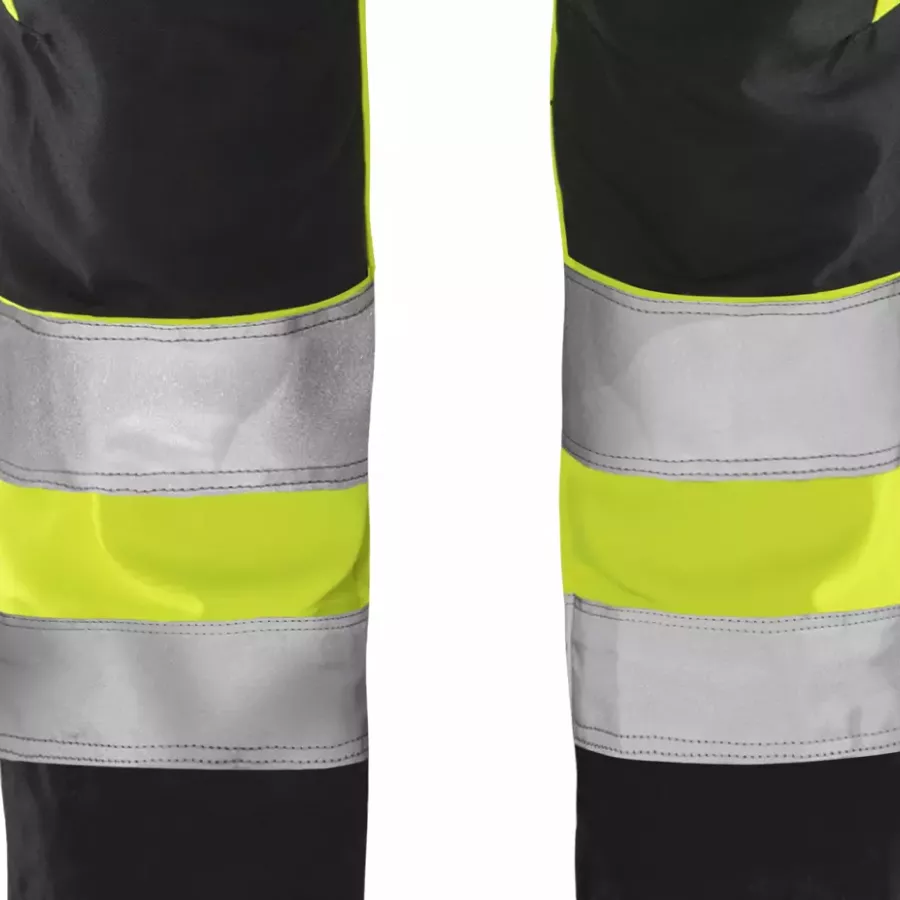 **Reflexstreifen** verbessern die Sichtbarkeit, damit Sie bei schlechten Lichtverhältnissen sicher gesehen werden.