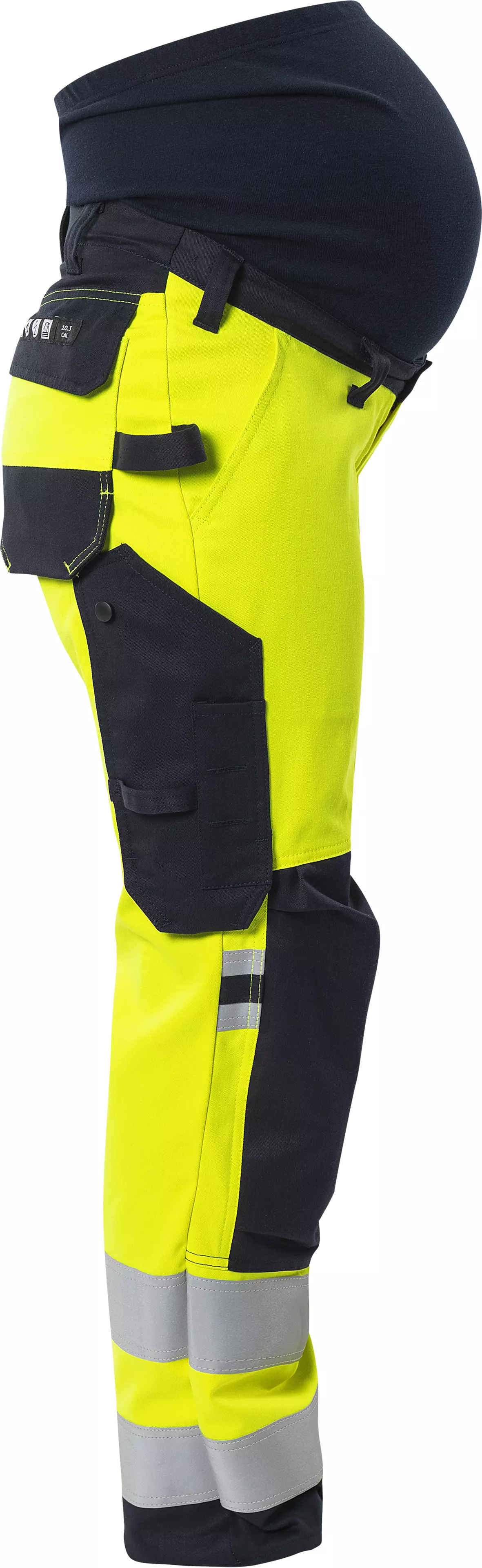 Fristads 133137-171, Flamestat High Vis Maternity Stretch Trousers, Class 2 2507 ATHF, image 4