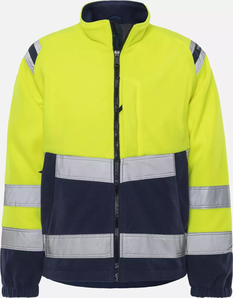 Fristads 119625-171, High Vis Fleece Jacket Class 3 4041 FE, image 1, gallery thumbnail