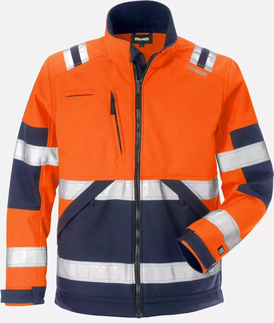 Fristads 125024-271, High Vis Softshell Jacket Class 2 4083 WYH, image 1, gallery thumbnail
