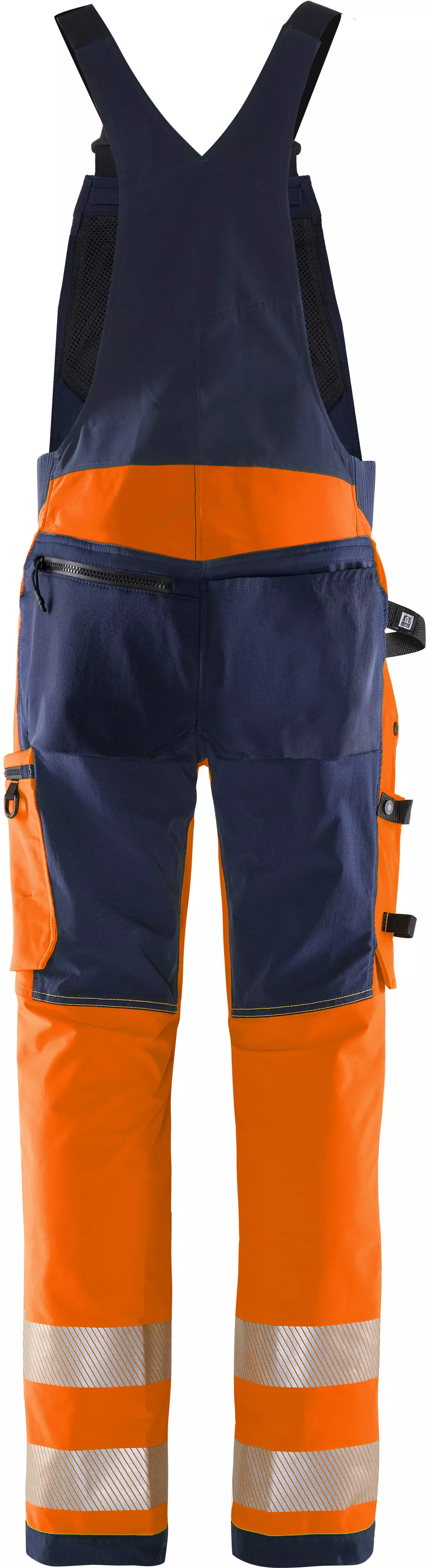 Fristads 134190-271, Green High Vis Stretch Bib Overall Class 2 1031 GSTP, image 2