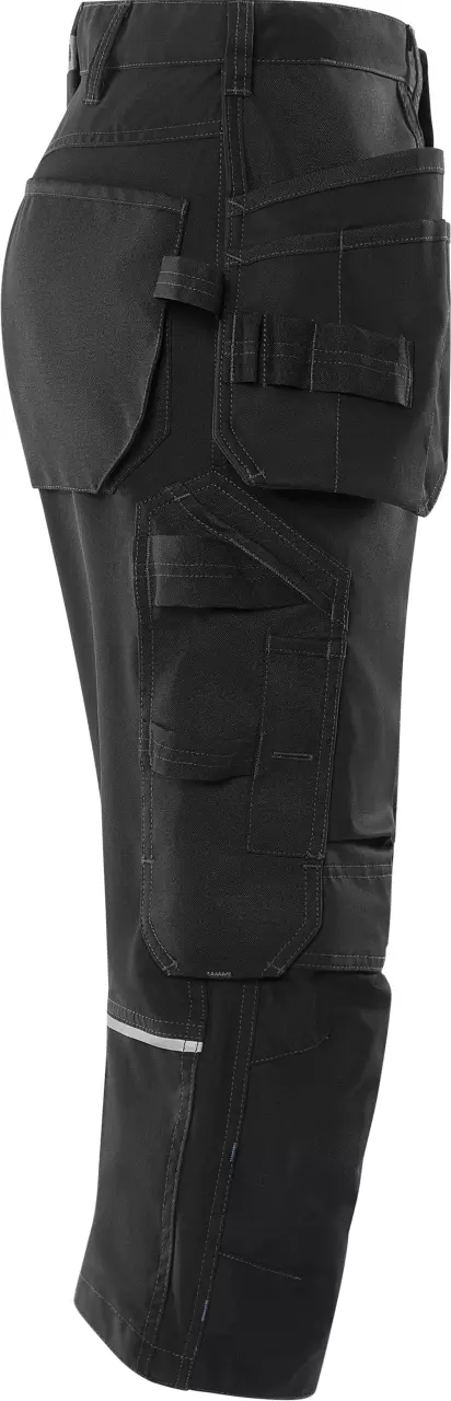 Fristads 301204-940, Craftsman Stretch 3/4 Pants 2903 GWM, image 4, gallery thumbnail