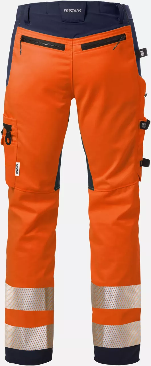 Fristads 127734-271, High Vis Craftsman Stretch Trousers Class 2 2707 PLU, image 2, gallery thumbnail