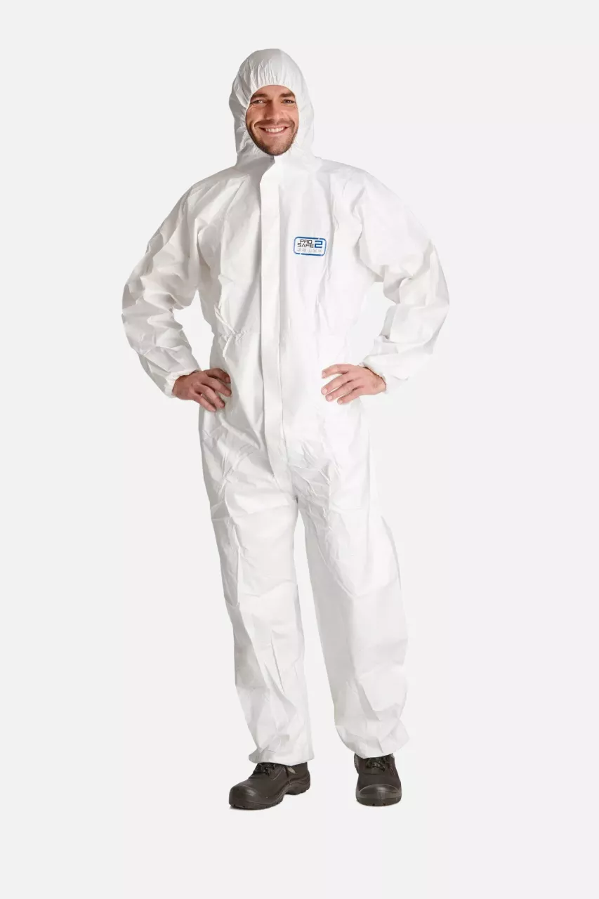 DS Safety PS2, Prosafe® 2 Coverall, MP Film, Hood, Cuffs, Ankles, image 1, gallery thumbnail