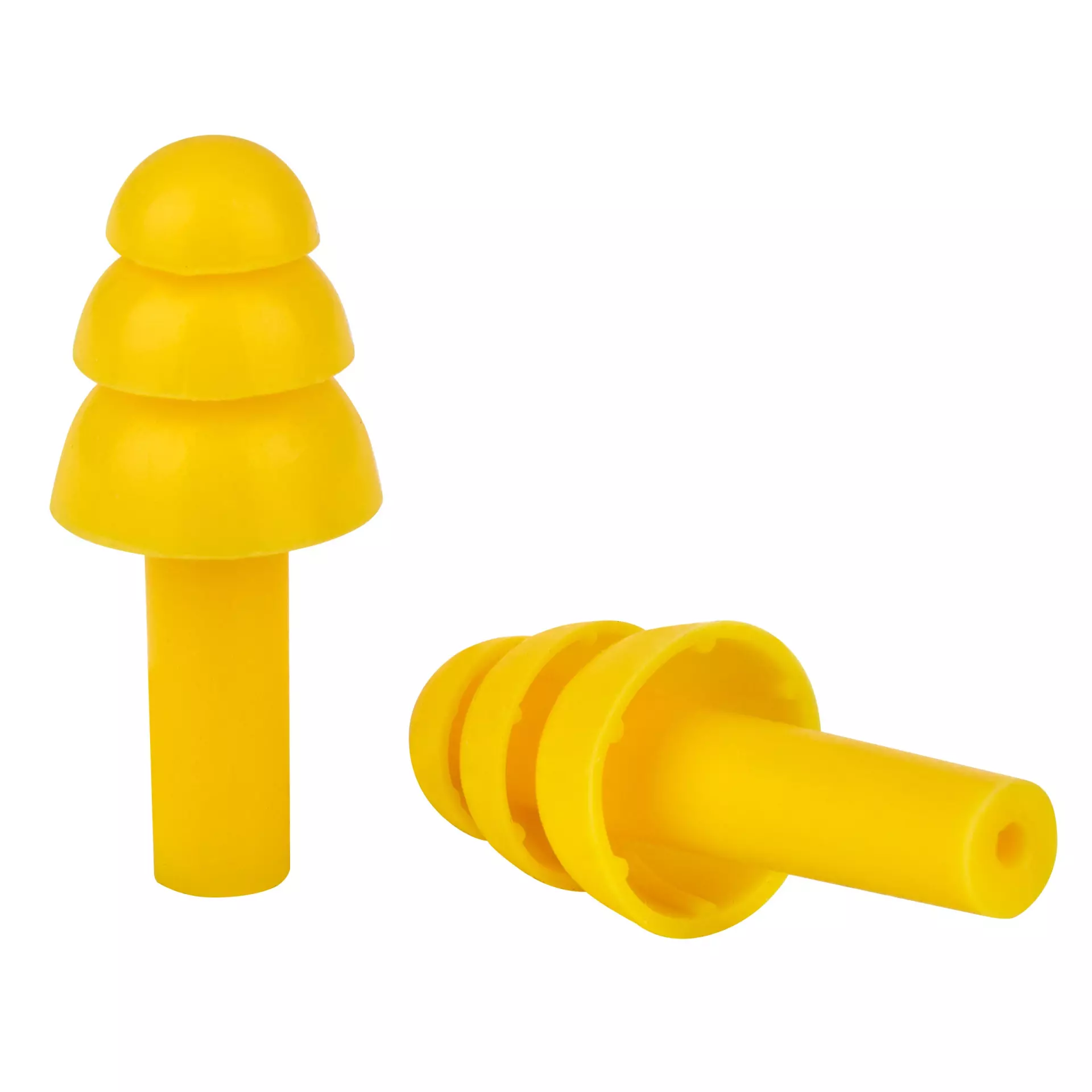 DS Safety EP001Y, Earprotect® Reusable Earplugs, Yellow, Made of Silicone, image 1