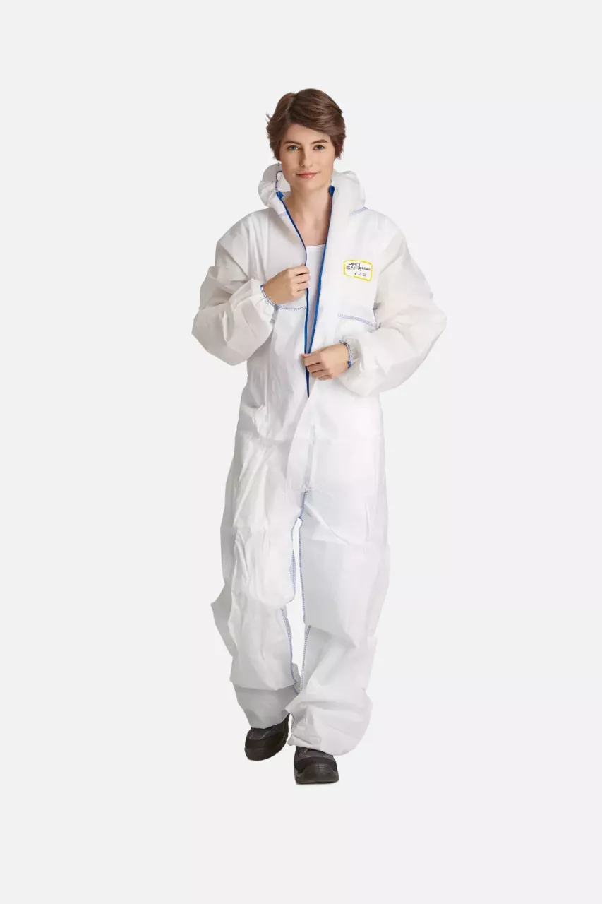 DS Safety SMS, Prosafe® Light, SMS Coverall with Hood, Arms and Legs, image 1, gallery thumbnail