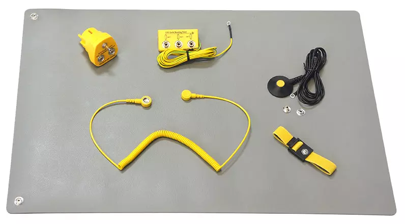 Safeguard DSWL45062, ESD Table Mat Set L Pro, Grey, image 1