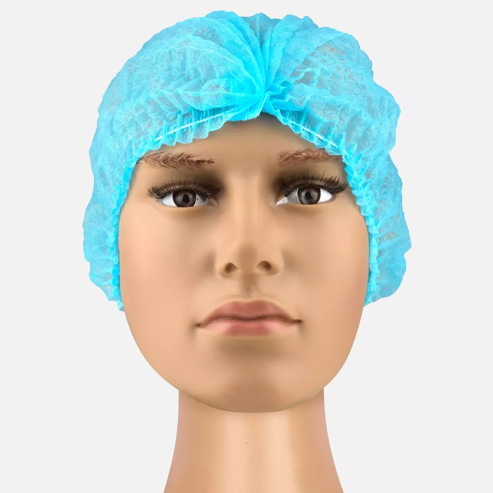 DS Safety CLIPB, Prosafe® Mob Cap, Clip Type, Blue, image 1, gallery thumbnail