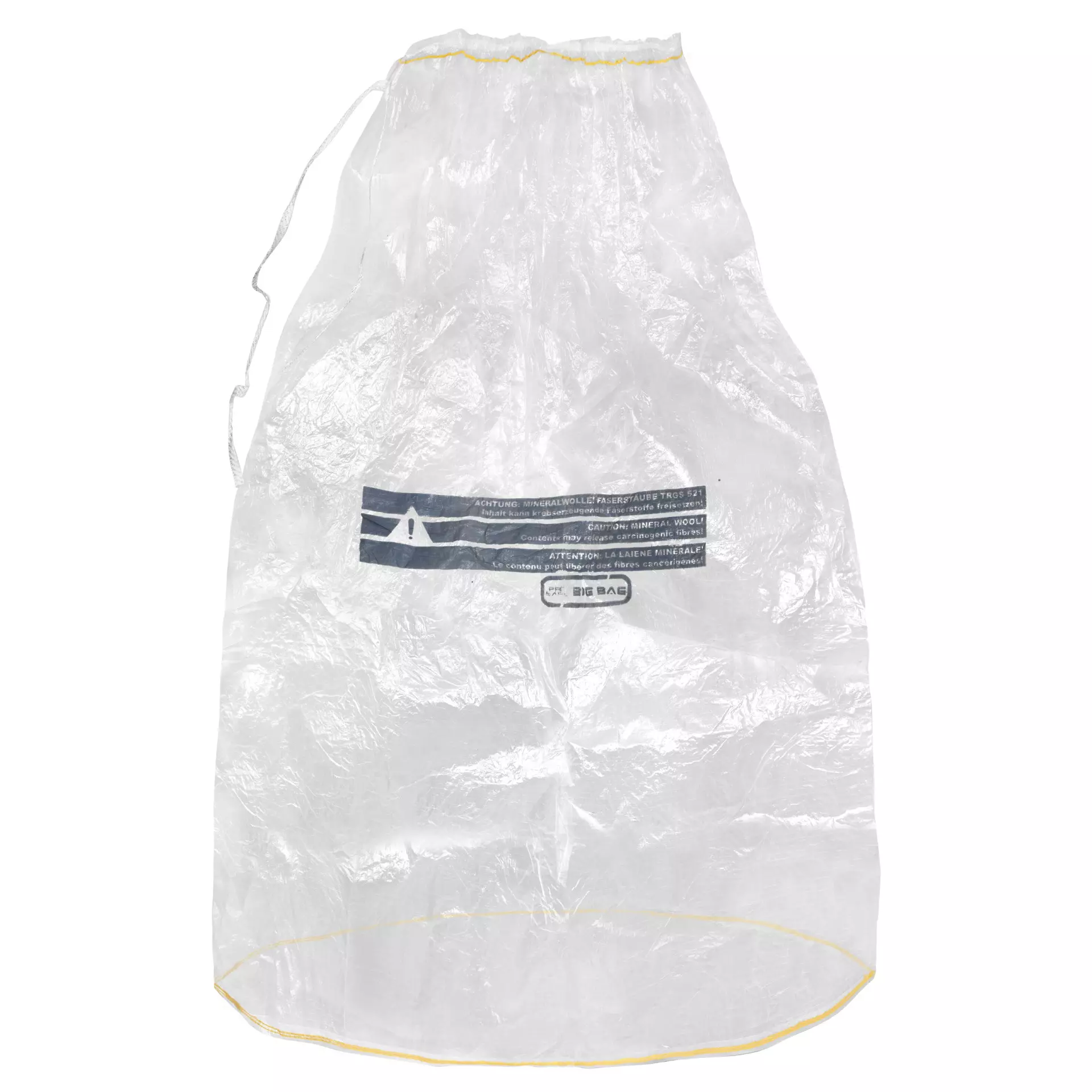 DS Safety PPFBM140T, Prosafe® Big Bag PP Flat Bag 140X220cm, Coated, Transparent, image 1