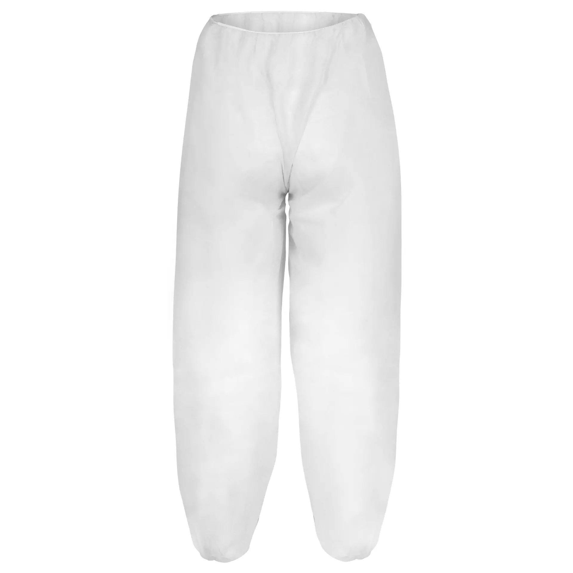 DS Safety PPHO, Prosafe® PP Pants, 28 g/sqm, White, With Elastic Waistband, image 1