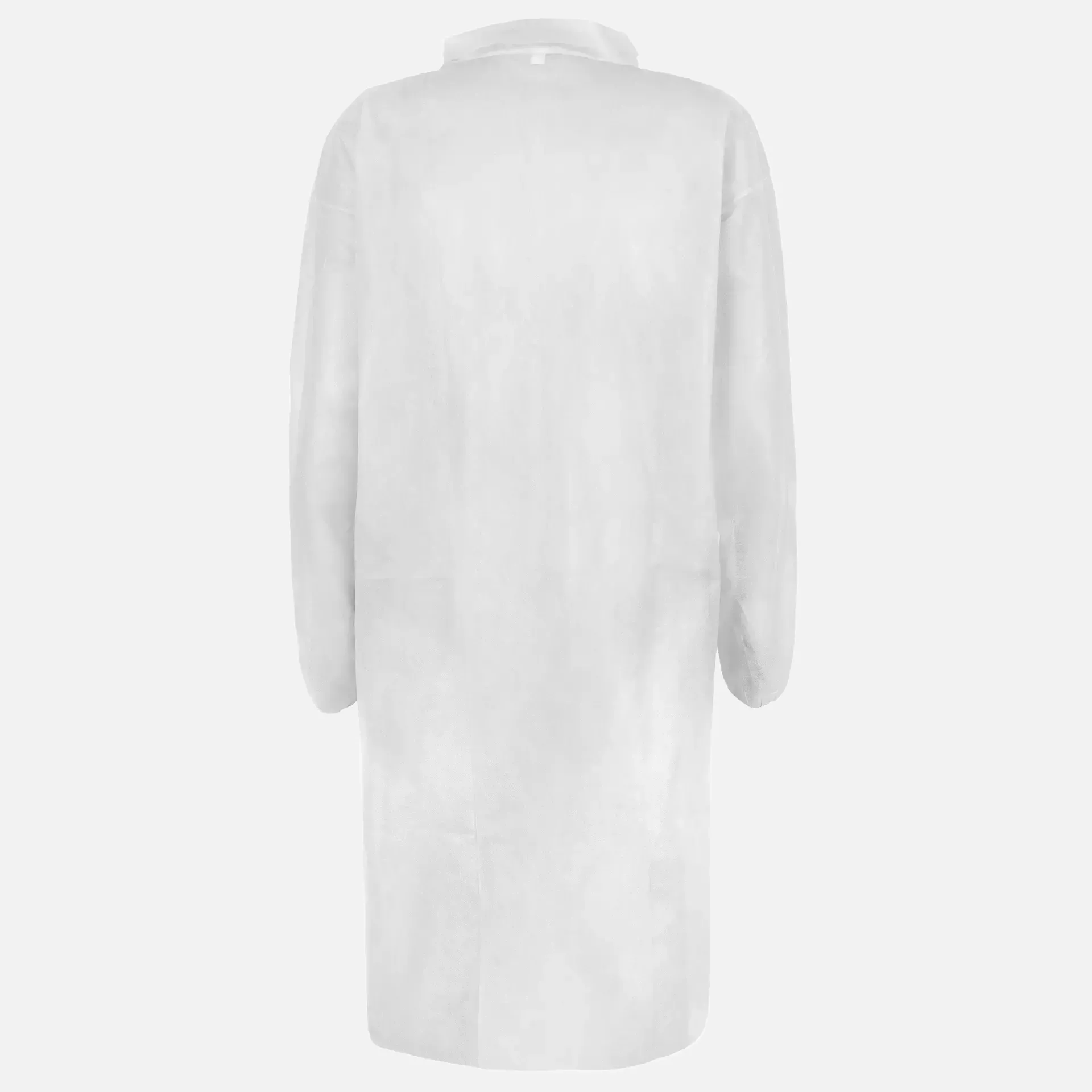 DS Safety PPKIW, Prosafe® PP Lab Coat, 28 g/m², 4 Press Studs, Collar, image 2