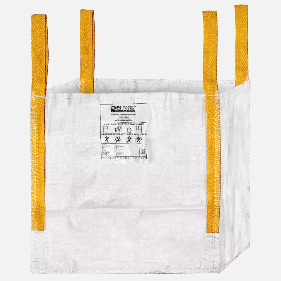 DS Safety BB60T, Prosafe® Big Bag 60x60x60cm, Uncoated, Without Warning Print, image 1, gallery thumbnail