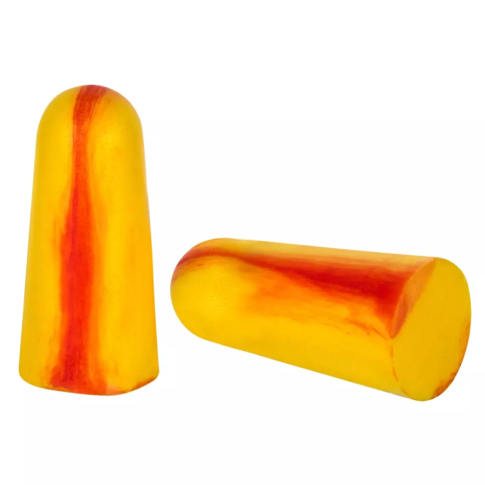 DS Safety EP1227YO, Earprotect® Disposable Ear Plugs, Yellow/Orange, image 1, gallery thumbnail