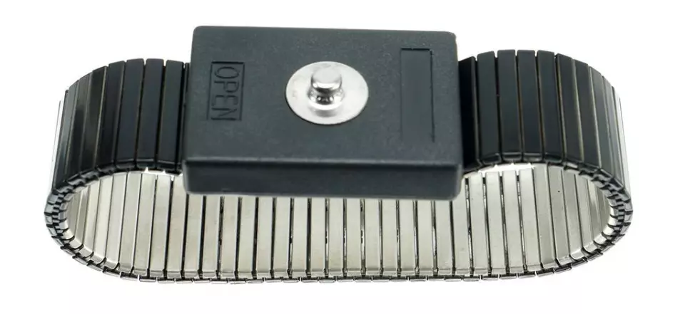 Safeguard DSWL24920, ESD Armband Metall, 3 Mm, Schwarz, image 1, gallery thumbnail