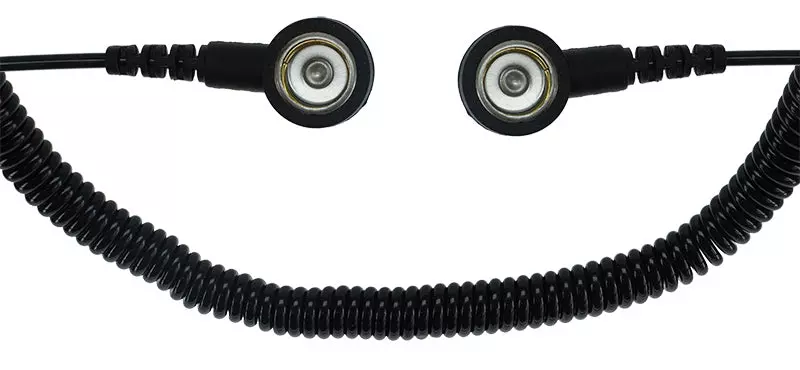 Safeguard DSWL42076, ESD Coil Cord, 1 Mohm