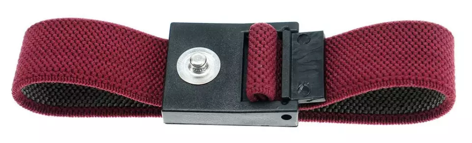 Safeguard DSWL24919, ESD Wrist Strap, 3 mm Snap, image 1, gallery thumbnail