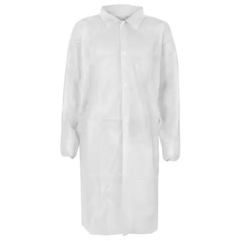 DS Safety Prosafe® PP rock, 28 g/m², 4 tryckknappar, antistatisk