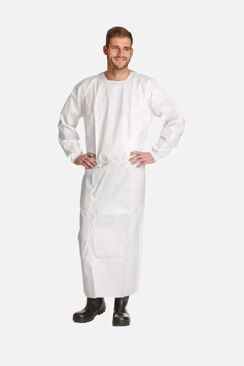 DS Safety PS2KI-150, Prosafe® 2 Kittel, 150cm Lang, Rückenbindung, image 1, gallery thumbnail