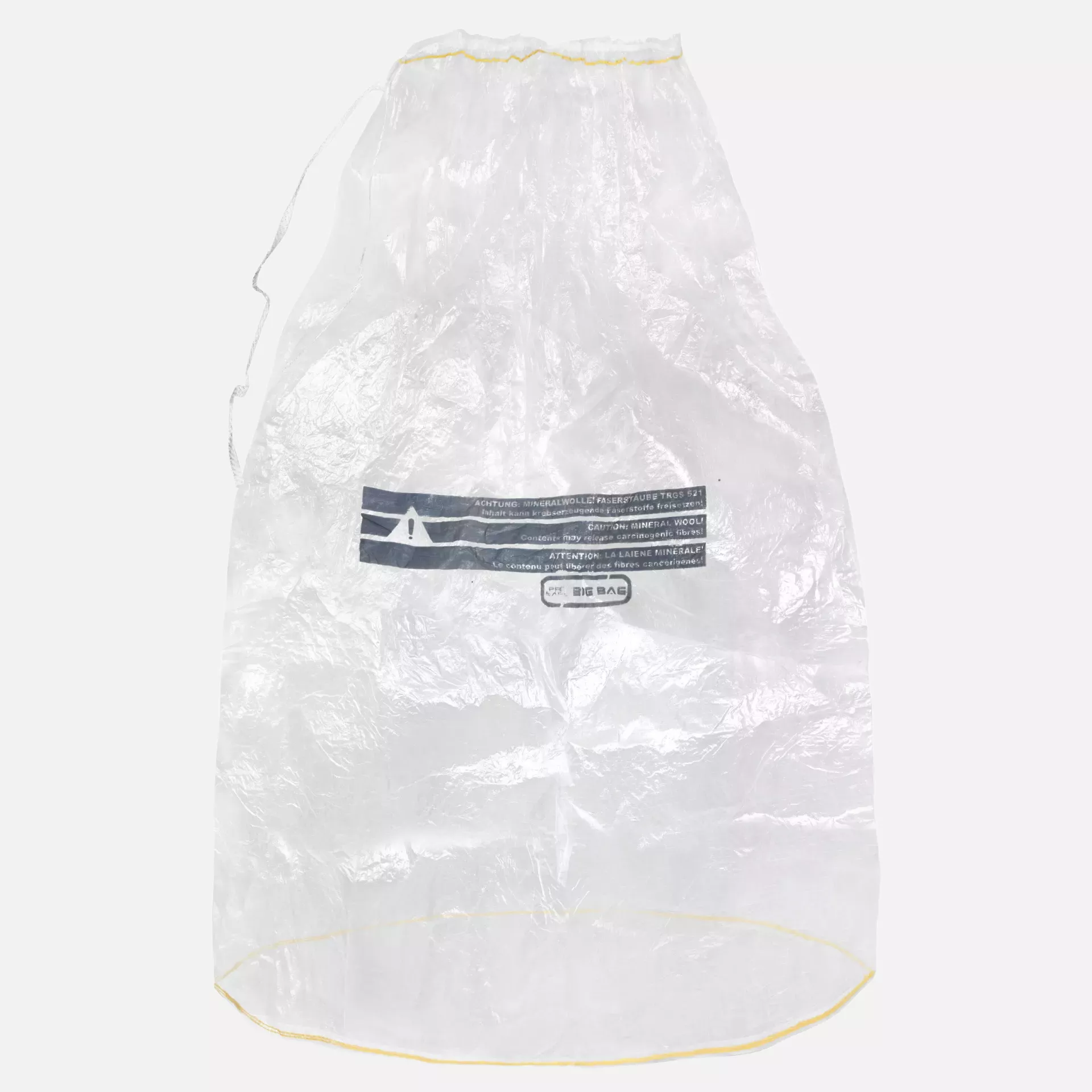 DS Safety PPFBM140T, Prosafe® Big Bag PP Flat Bag 140x220cm, Coated, Transparent, image 1