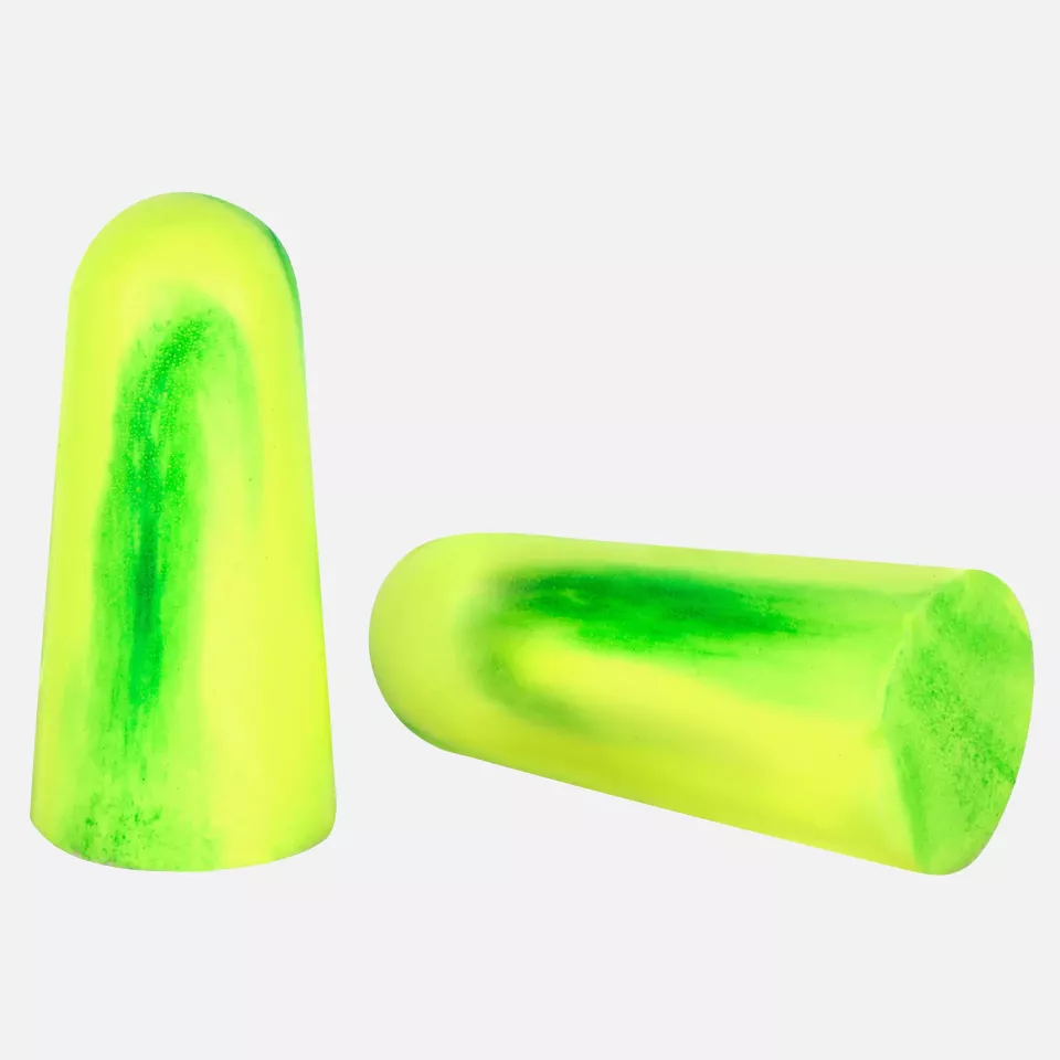 DS Safety EP1227GY, Earprotect® Disposable Earplugs, Green/Yellow, image 1, gallery thumbnail