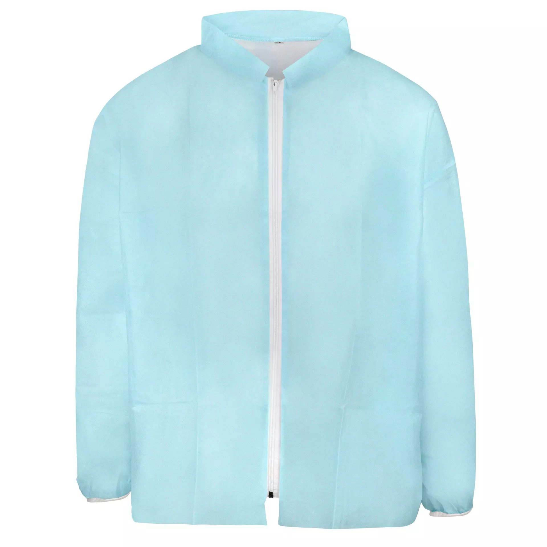 DS Safety PPJAB, Prosafe® PP Jacket, 28 gsm, Double Stand-Up Collar, Blue, image 1