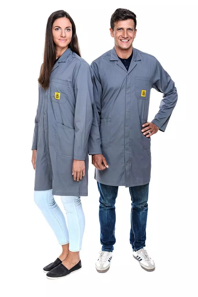 Safeguard® DSWL4104, Safeguard® Pro Line ESD Arbeitsmantel, Grau, image 1