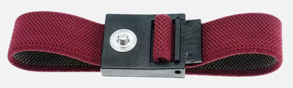 Safeguard DSWL24073, ESD Wrist Strap, 10 mm Snap, image 1, gallery thumbnail