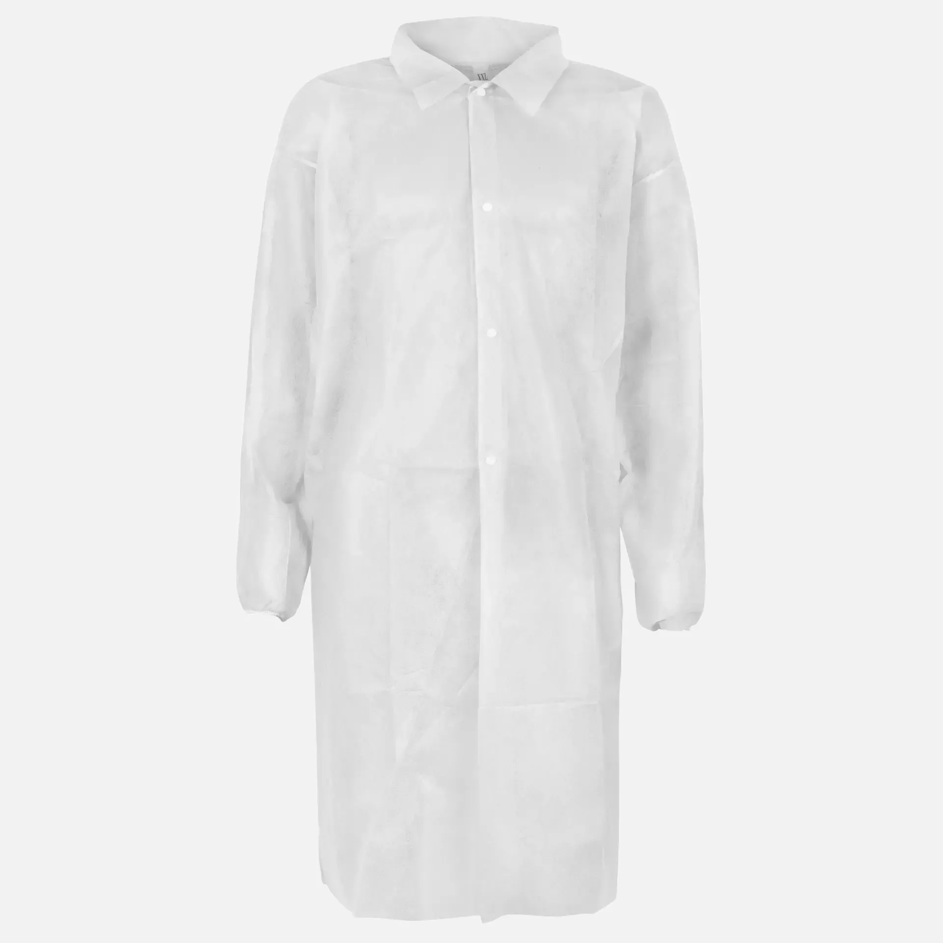 DS Safety PPKIWESD, Prosafe® PP Lab Coat, 28 gsm, 4 Press Studs, Anti-Static, image 1