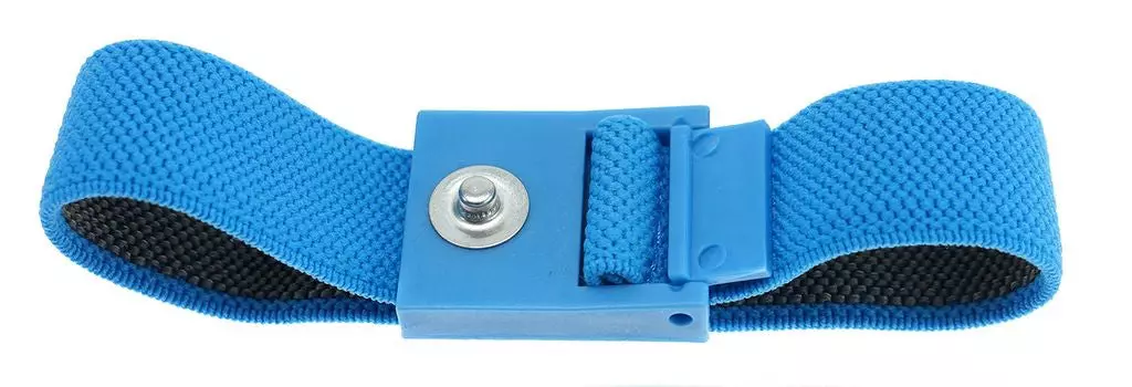 Safeguard DSWL42057, ESD Fabric Wristband, 10 mm Snap