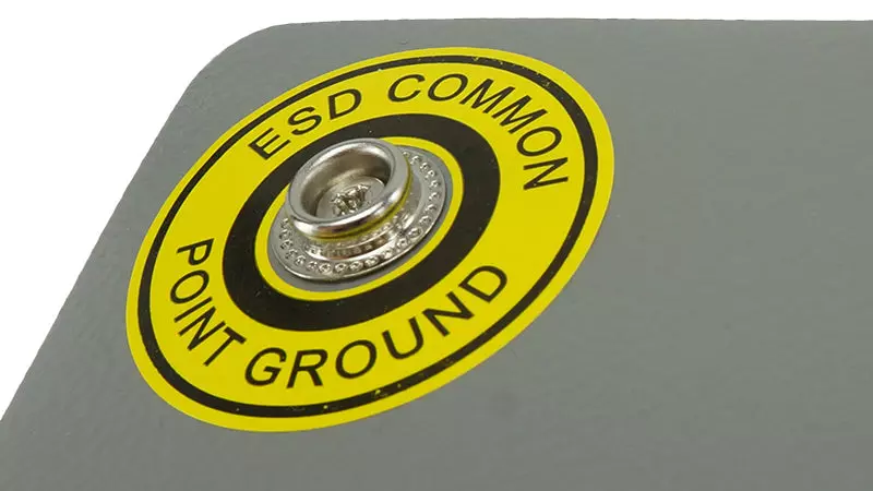 Safeguard® DSWL44895, Safeguard® ESD Screw-On Snap Fastener, image 1, gallery thumbnail