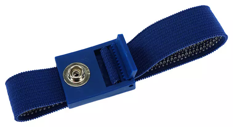 Safeguard DSWL43715, ESD Wristband PRO, Dark Blue, 7 mm Snap