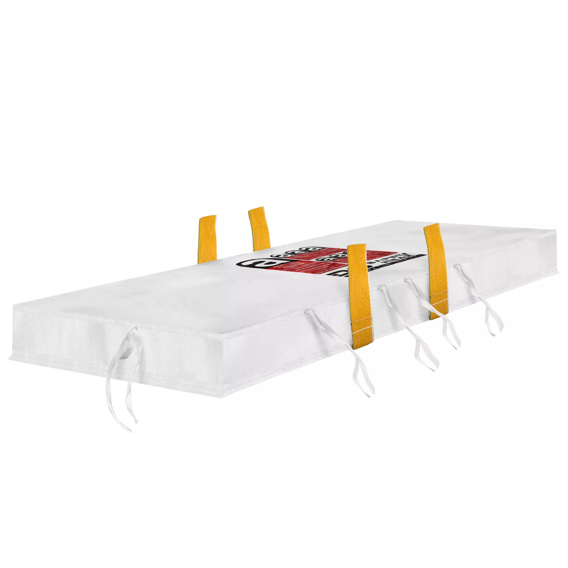DS Safety BBA260, Prosafe® Big Bag Panel Bag 260X125X30cm, Coated, Asbestos Warning, image 1