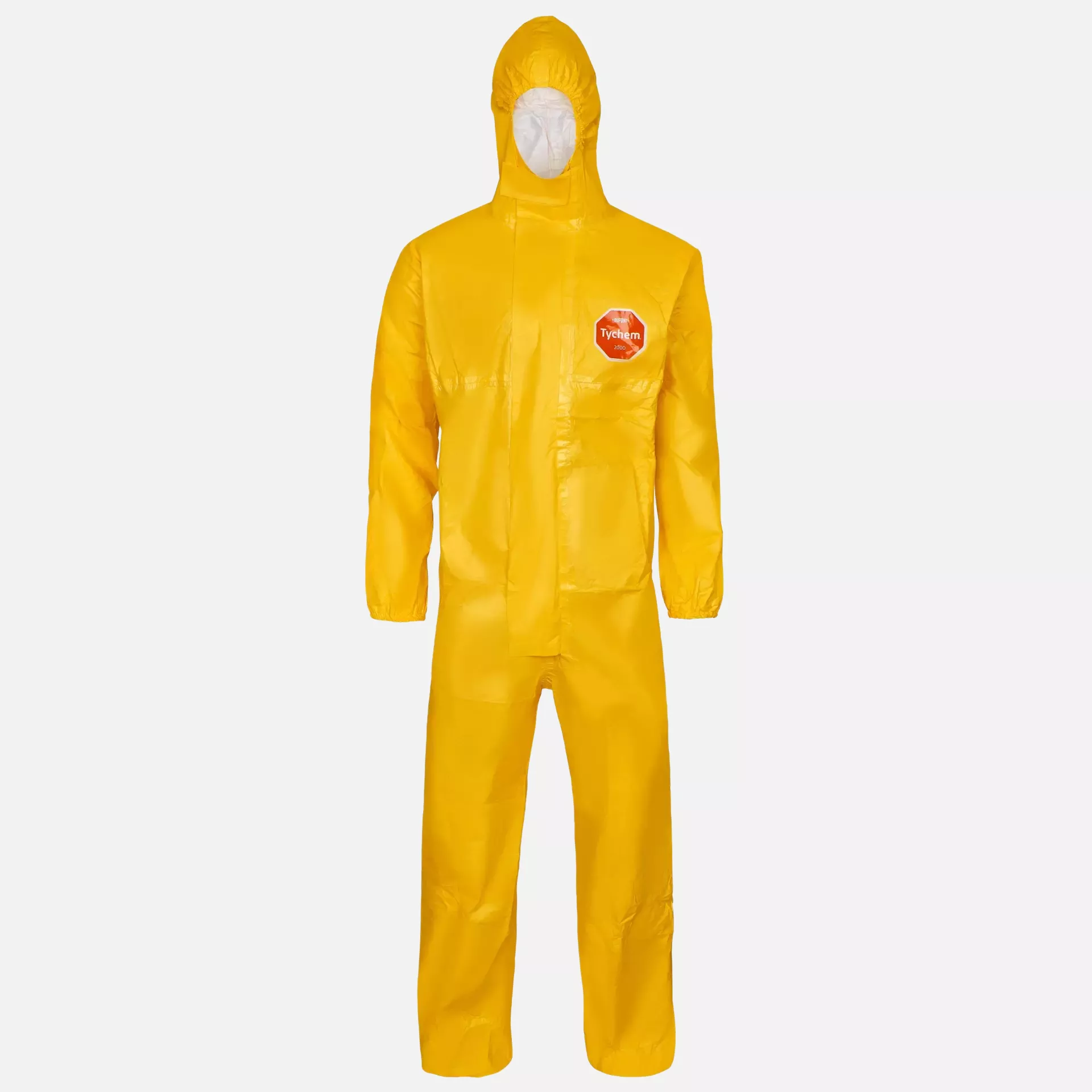 DuPont TYC, Tychem 2000C Coverall, Standard, Hood, Thumb Loops, image 1