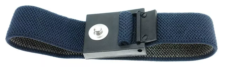Safeguard DSWL42056, ESD Fabric Wristband, 7 mm Snap, image 1, gallery thumbnail