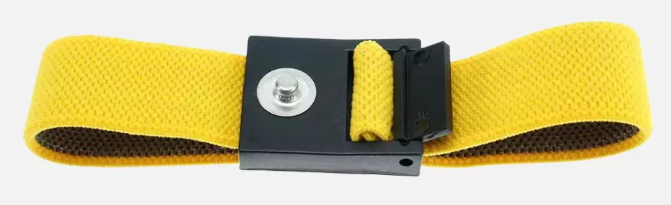 Safeguard DSWL420, ESD Fabric Wristband, 7 mm Snap, image 2, gallery thumbnail