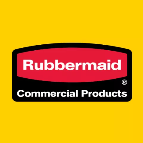 Brand logo for distributor Rubbermaid Commercial Products