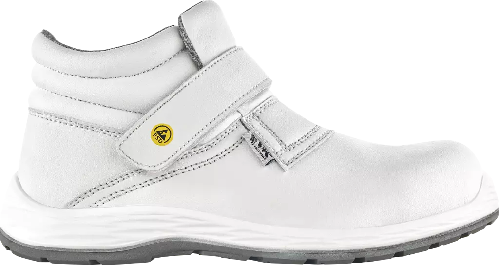 VM Footwear 2010-S3LESD, FULHAM Sicherheitsstiefel, S3, Weiß/Grau, image 4