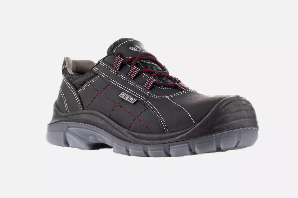 VM Footwear 5125-S3, MIAMI Safety Low Shoes, S3, Black/Gray, image 1, gallery thumbnail