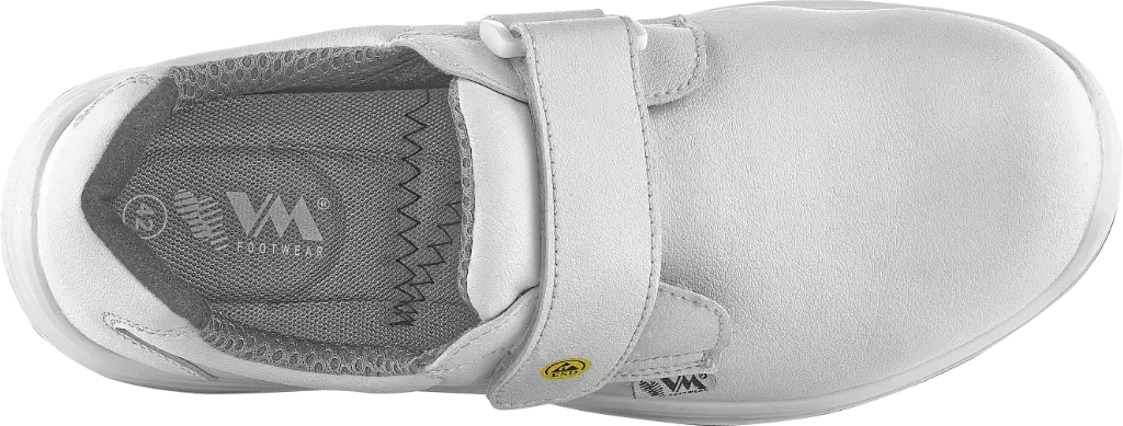 VM Footwear 2005-S3LESD, NEWCASTLE Safety Low Shoes, S3, White/Gray, image 5
