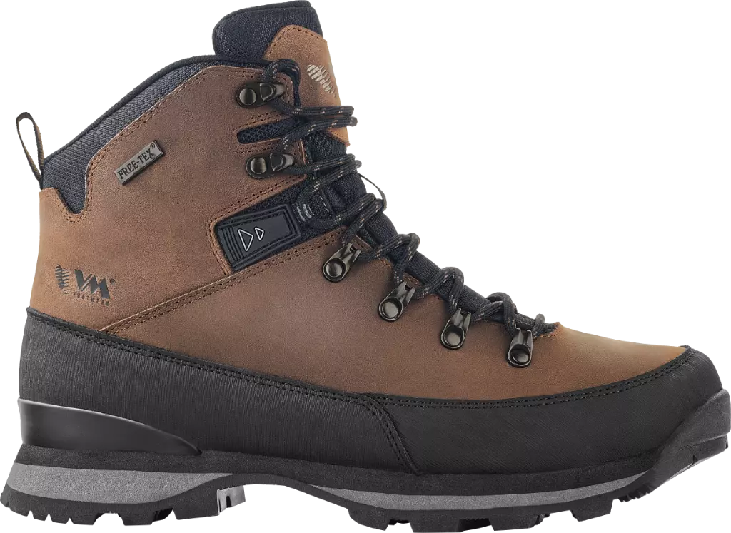 VM Footwear 4150-40, VILLACH Outdoor Ankle Shoes, Brown/Black, image 3