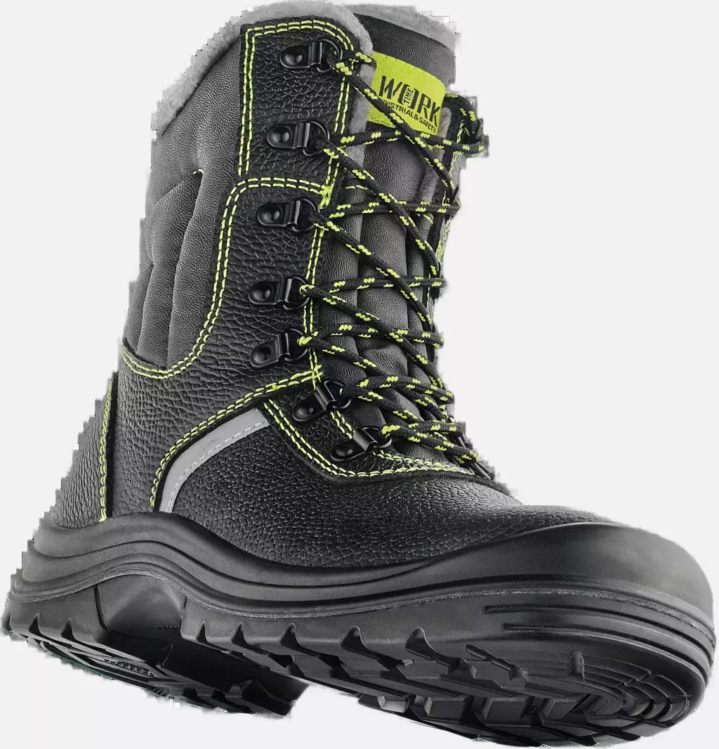 VM Footwear 3290-S3W, FALUN Safety Boots, S3, Black/Lime, image 6