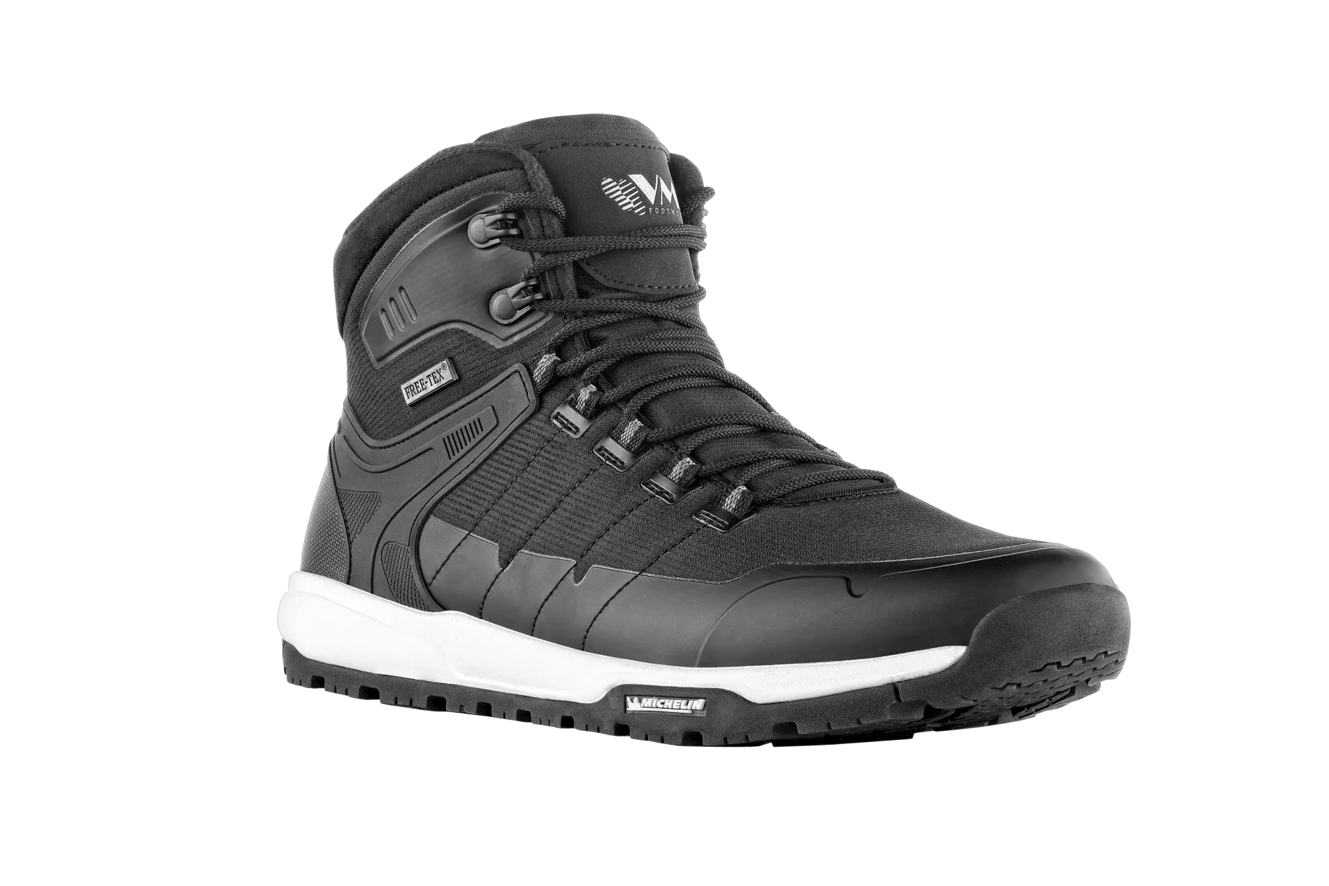 VM Footwear 4880-60, LAS VEGAS Outdoor Ankle Shoes, O1, Black/White, image 1
