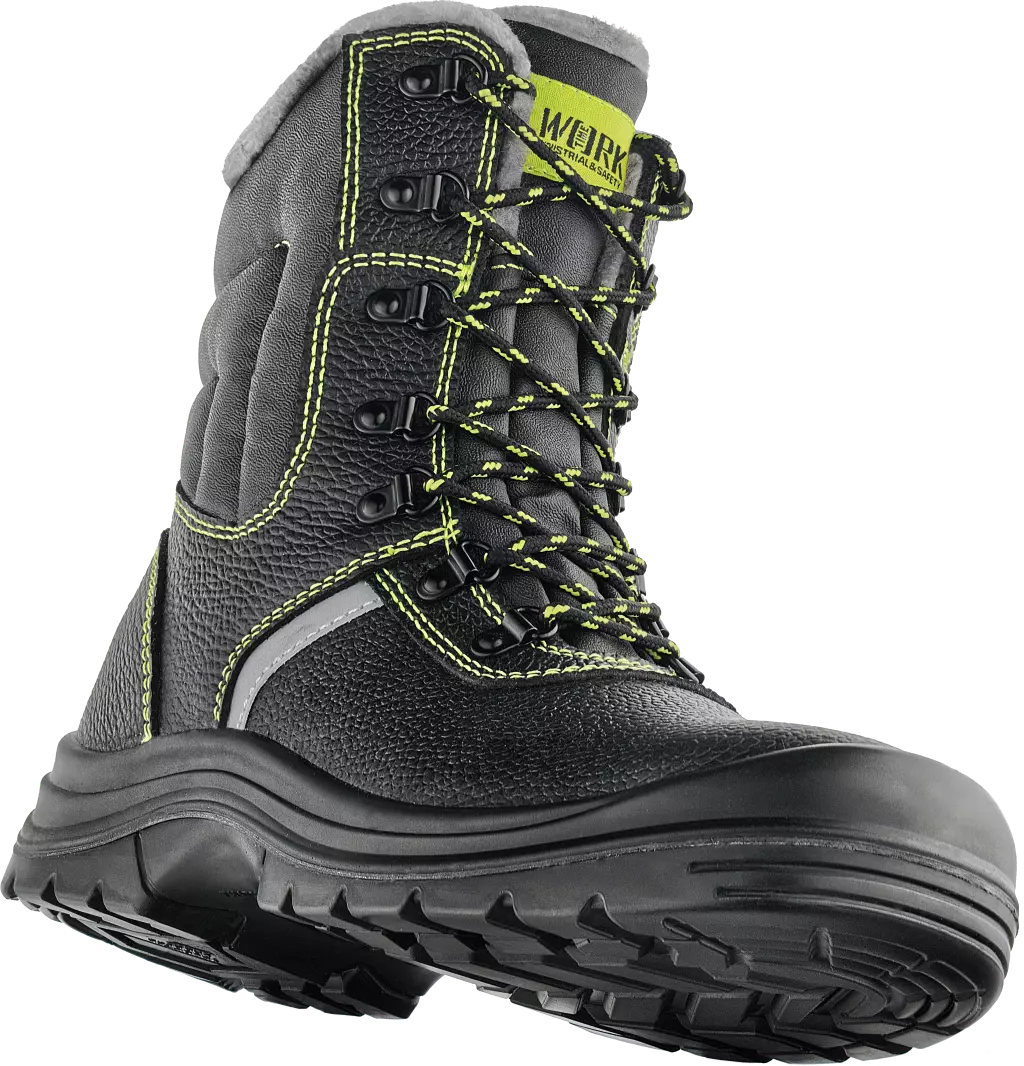 VM Footwear 3290-S3W, FALUN Sicherheitsstiefel, S3, Schwarz/Lime, image 6