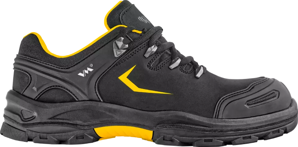 VM Footwear 6405-SBEP, PENSYLVANIA Dielectrical Safety Low Shoes, SBP, Black/Yellow, image 3, gallery thumbnail