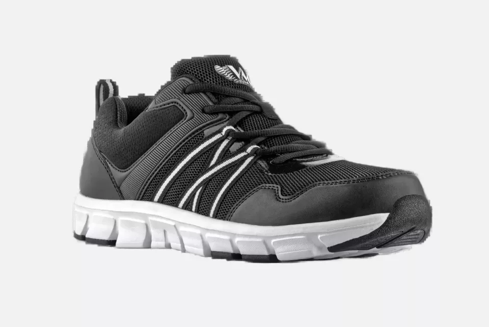 VM Footwear 4495-60, BOLZANO Outdoor Low Shoes, Black/White, image 1, gallery thumbnail