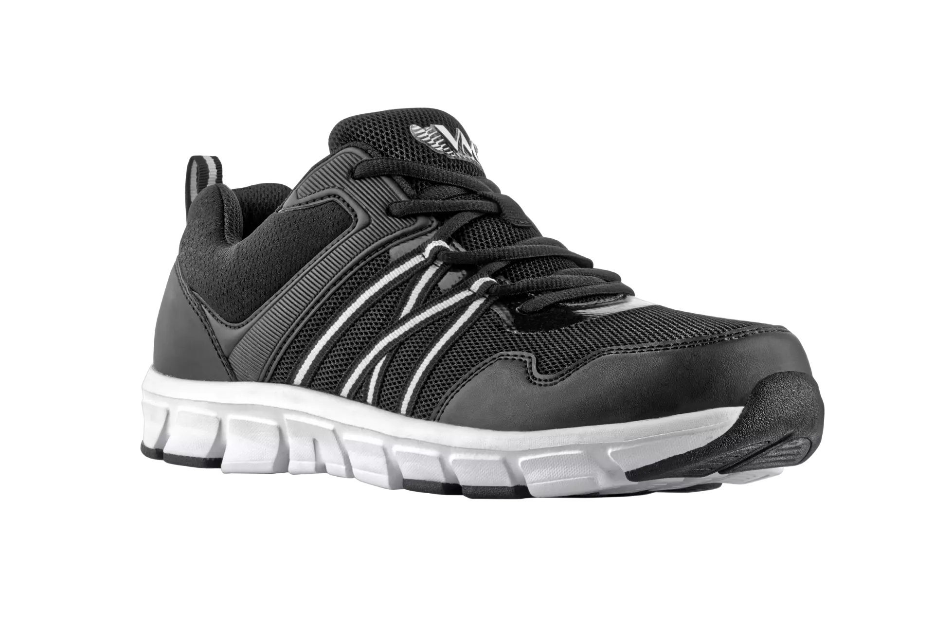 VM Footwear 4495-60, BOLZANO Outdoor Low Shoes, Black/White