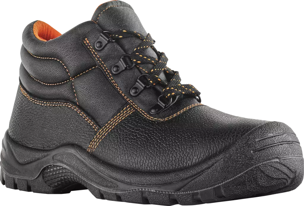 VM Footwear 3180-O2, UMAG Arbeits-Knöchelschuhe, S3, Schwarz/Orange