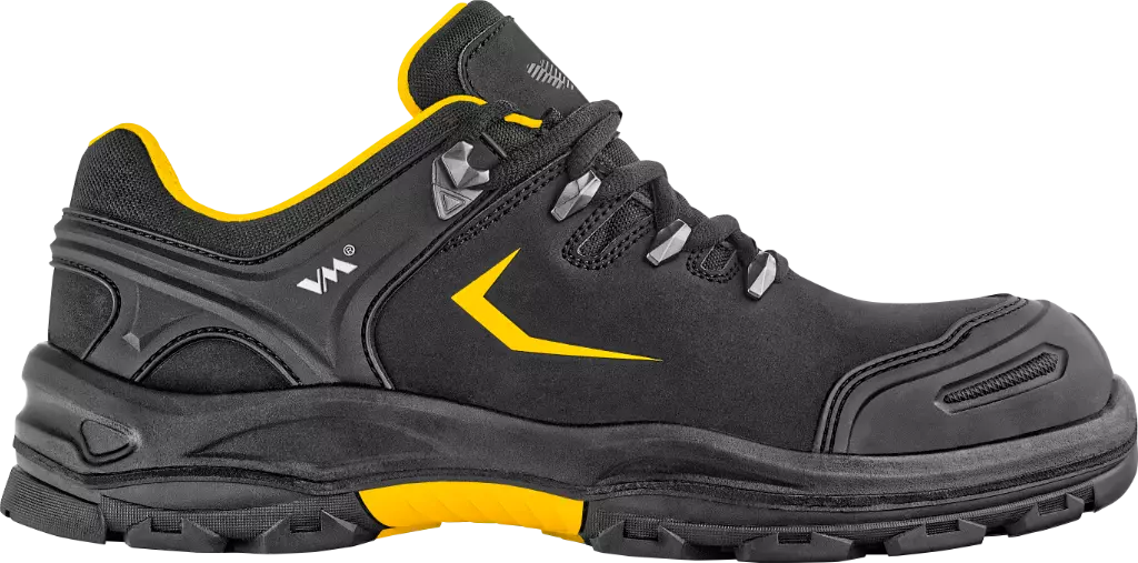 VM Footwear 6405-SBEP, PENSYLVANIA Dielectrical Safety Low Shoes, SBP, Black/Yellow, image 3